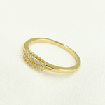 Load image into Gallery viewer, 14K Solid Gold Diamond Ring. GDR29
