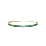 Load image into Gallery viewer, BFZ60865. 14K Solid Gold Gemstone Bracelet