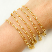 Sterling Silver Diamond Cut Paperclip Chain