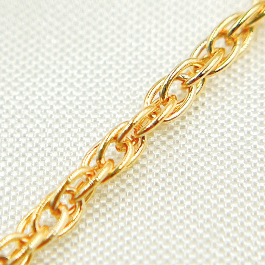 015RGF. 14k Gold Filled Rope Chain.