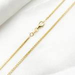 Load image into Gallery viewer, 14KWC. 14K Solid Gold Wheat Chain
