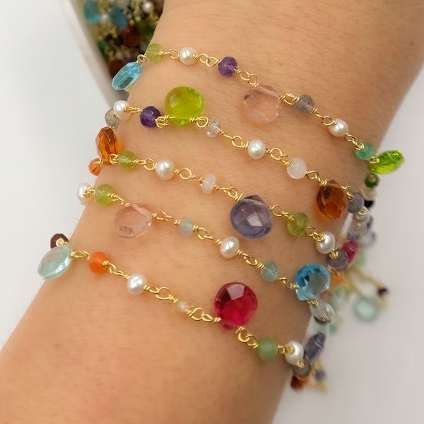 Buy Multi Colored Gemstone