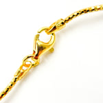 Load image into Gallery viewer, Silver Gold Plated Snake Necklace
