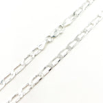 Load image into Gallery viewer, Buy Sterling Silver Flat Paperclip Necklace