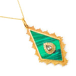 Load image into Gallery viewer, Buy Now 14K Gold Triangle Pendant