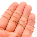 Load image into Gallery viewer, Buy Now Rose Gold Plated Rolo Necklace