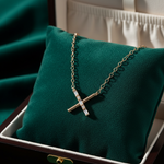 Load image into Gallery viewer, NFA71999. 14K Solid Gold Diamond Necklace