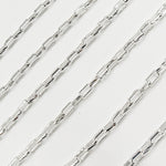 Load image into Gallery viewer, Y131DCSS. Sterling Silver Box Diamond Cut Link Chain
