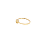 Load image into Gallery viewer, 14k Solid Gold Diamond and Emerald Eye Ring. CR96334EM3
