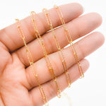 Load image into Gallery viewer, V313GF. 14K Gold Filled Diamond Cut Paperclip Chain
