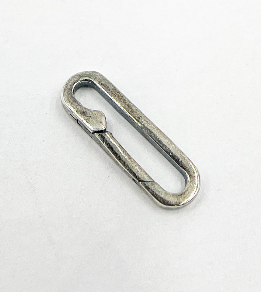 Oxidized 925 Sterling Silver Clasp. 1361OX