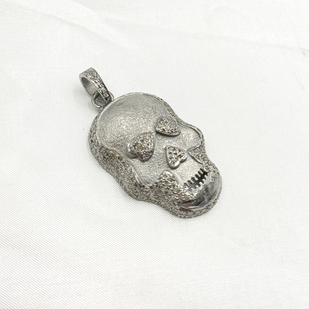 Shop Now Sterling Silver Skull Pendant