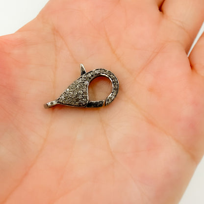 Buy Now Diamond & Sterling Silver Trigger Clasps