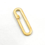 Gold-Plated Matte Sterling Silver Clasp