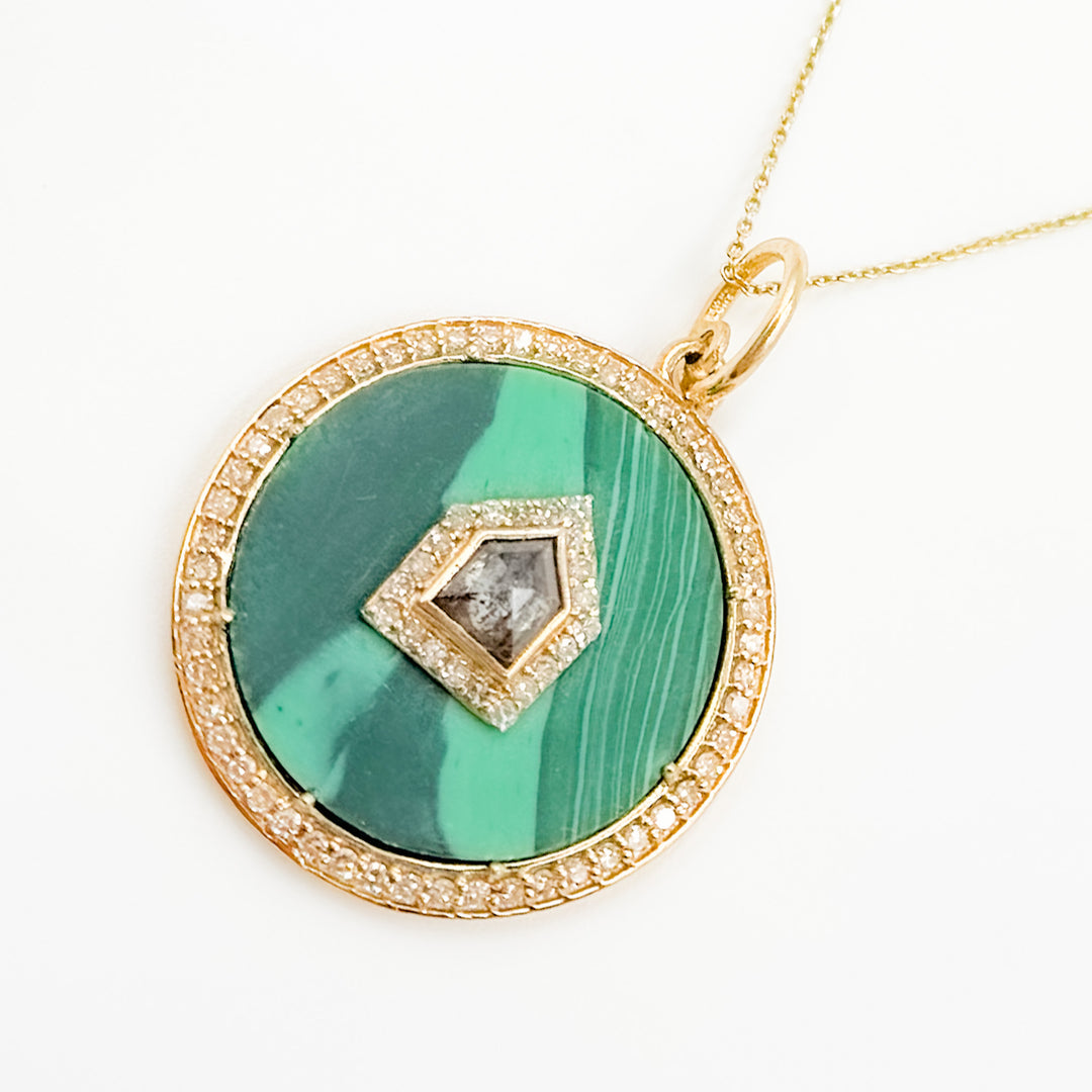 Shop Now Gold Round Pendants