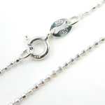 Load image into Gallery viewer, 925 Sterling Silver Ball Finish Necklace. 29Necklace

