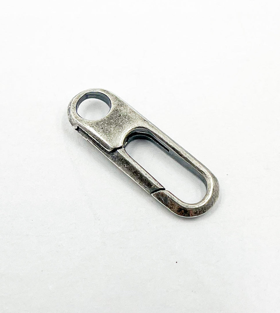 Oxidized 925 Sterling Silver Clasp. 1355OX