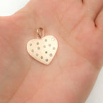 Load image into Gallery viewer, DP589. Diamond Sterling Silver Heart Pendant
