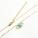 Load image into Gallery viewer, NFD72558. 14K Solid Gold Diamond and Gemstone Necklace