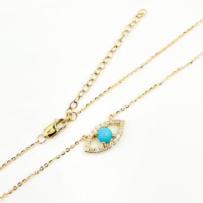 NFD72558. 14K Solid Gold Diamond and Gemstone Necklace