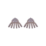 Load image into Gallery viewer, EFN54360. 14K Solid Gold Fancy Diamond Earring
