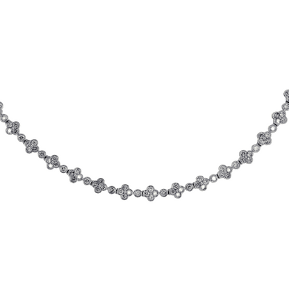 NFR72693. 14K Solid Gold Diamond Necklace