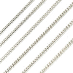 Load image into Gallery viewer, Z73SS. Sterling Silver Flat Curb Chain
