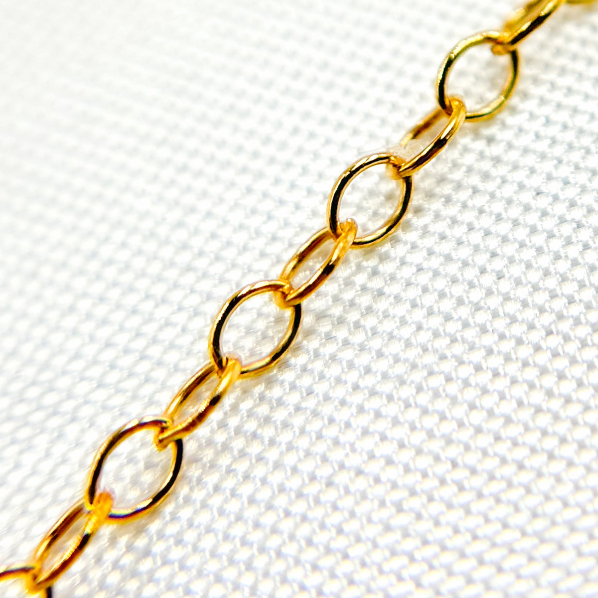 14k Gold-Filled Smooth Cable Chains