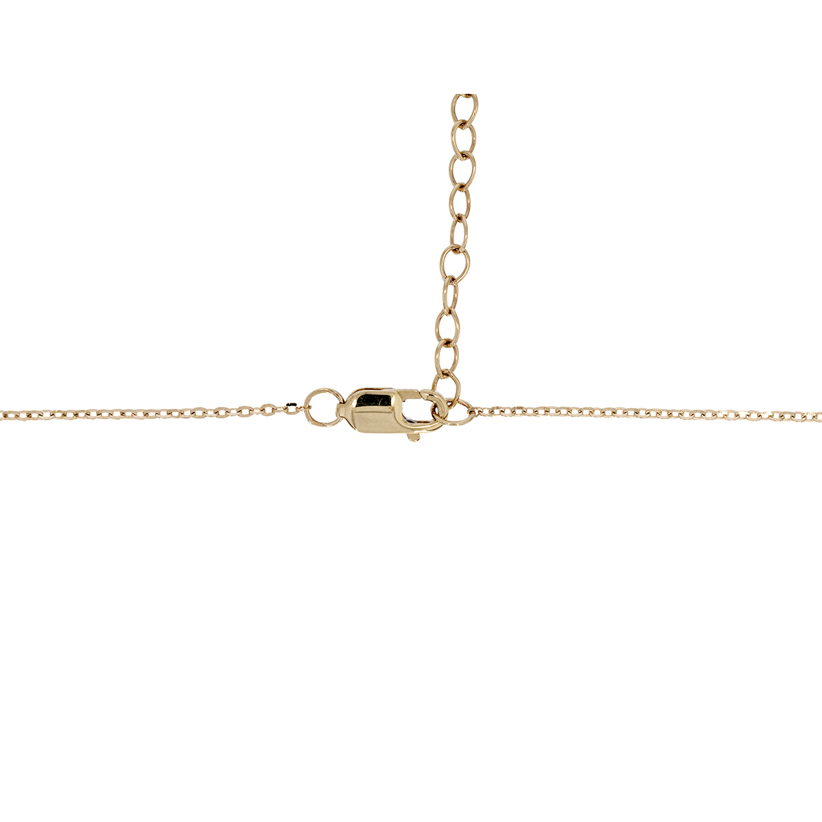 NFQ72701. 14K Solid Gold Diamond Fancy Necklace