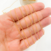 14K Gold Filled Curb Chain