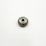 Load image into Gallery viewer, DC833. Diamond Sterling Silver Round Bead
