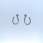 Load image into Gallery viewer, ER417873. 14k Solid Gold Diamond and Gemstone Fancy Earrings