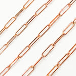 Load image into Gallery viewer, 4002RGF. Rose Gold Filled Paperclip Chain
