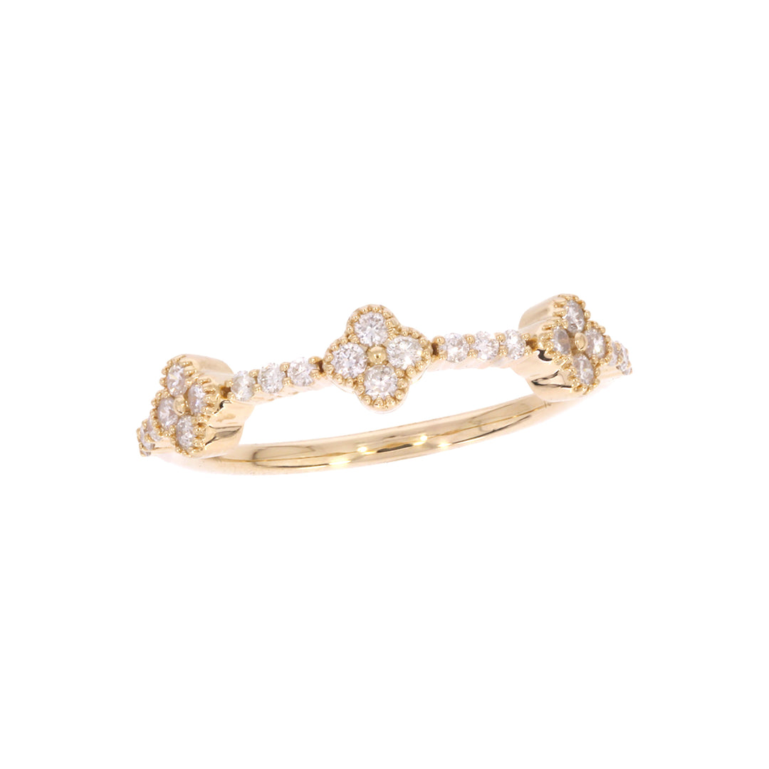 RAF02419. 14K Solid Gold Diamond Ring