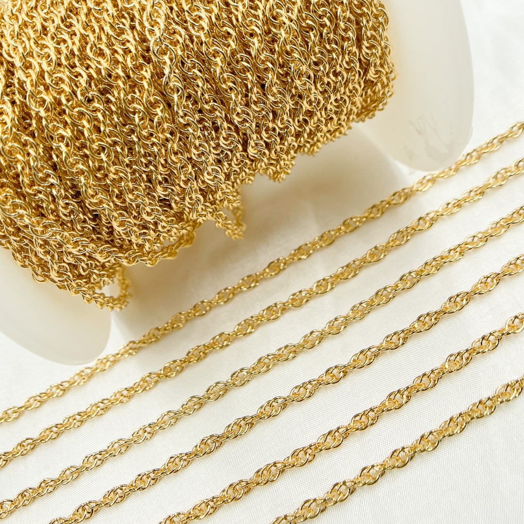 14k Gold Filled Rope Chain. 605GF