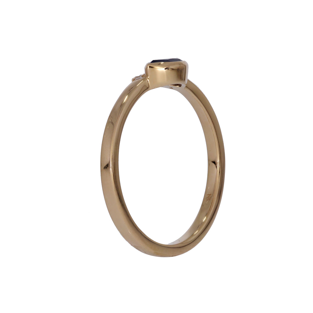 CR97258. 14K Solid Gold Diamond and Gemstone Rings