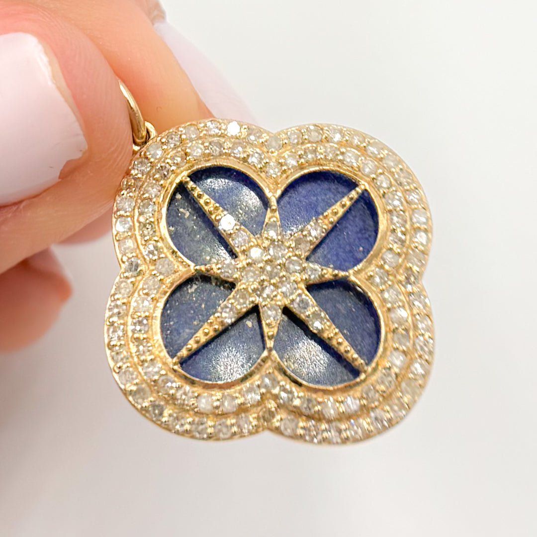 Buy 14K Gold Clover Pendant