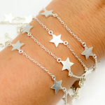 Load image into Gallery viewer, Star Shape Connected Wire Chains