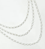 Load image into Gallery viewer, 925 Sterling Silver Oval &amp; Round Link Chain. 944SS
