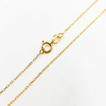 Load image into Gallery viewer, 14K Solid Gold Cable Chain
