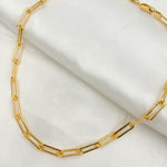 Load image into Gallery viewer, 351Necklace. 14K Gold-Filled Smooth Paperclip Finished Necklace
