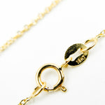 Load image into Gallery viewer, 030RFLG18K. 18K Solid Yellow Gold Cable Link Chain
