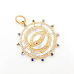 Load image into Gallery viewer, Buy Now Gold Evil Eye Pendant