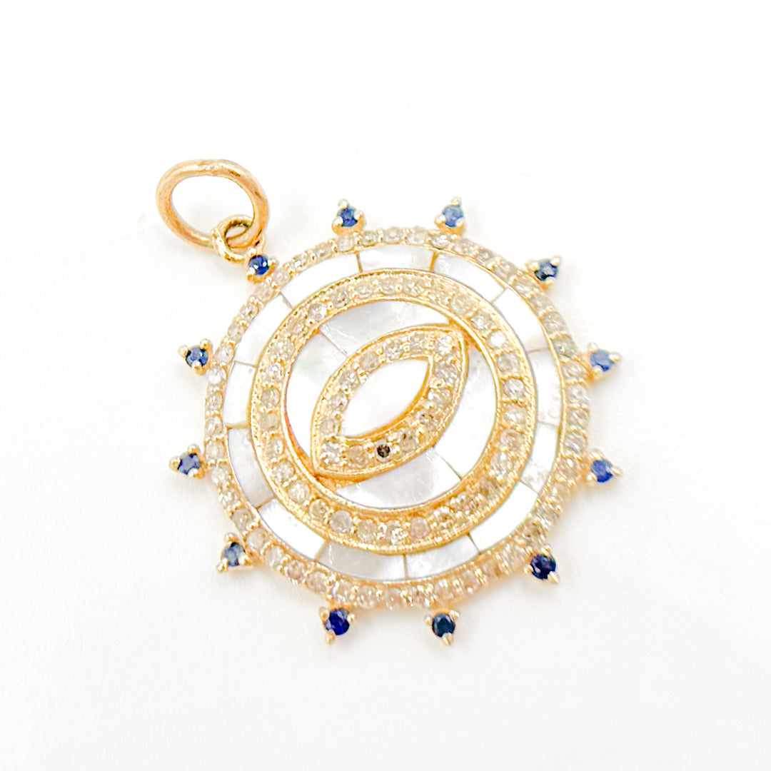 Buy Now Gold Evil Eye Pendant