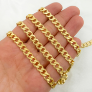 Buy Now Gold Plated Sterling Silver Matte Curb Chain