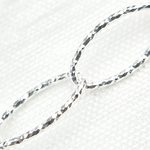 Load image into Gallery viewer, Diamond Cut Oval Link Chain