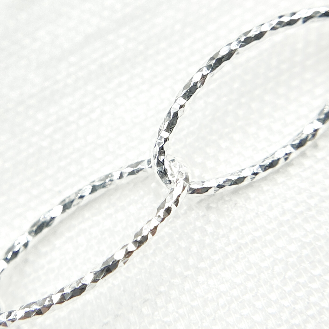 Diamond Cut Oval Link Chain