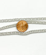 Load image into Gallery viewer, 925 Sterling Silver Double Curb Chain. V35SS
