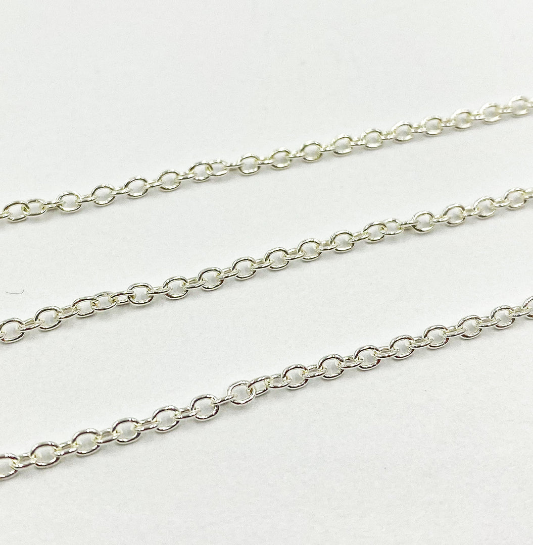 925 Sterling Silver Cable Chain. 1916SS