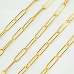 Load image into Gallery viewer, 4001GF. 14k Gold Filled Smooth Paperclip Link Chain